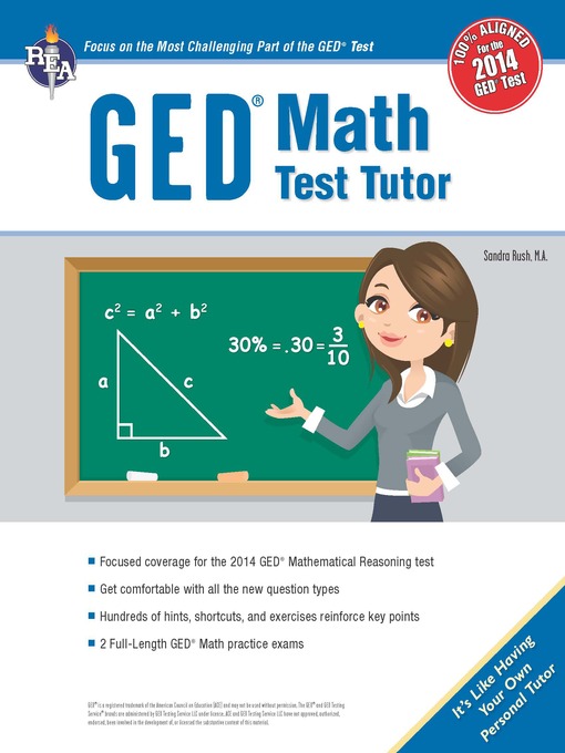 Title details for GED® Math Test Tutor, For the New 2014 GED® Test by Sandra Rush - Available